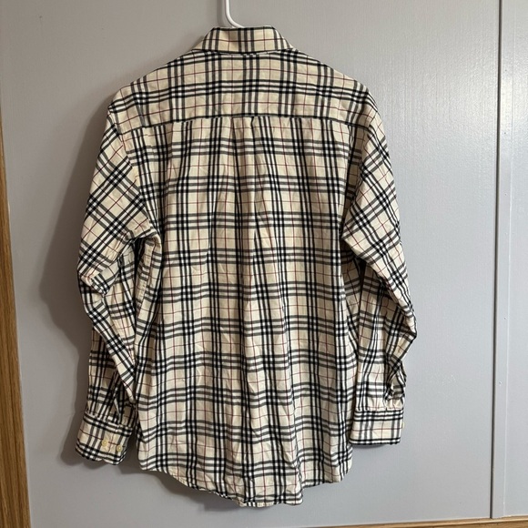 Burberrys Nova Check and Plaid Button-Up Shirt in Size Medium - Picture 14 of 15